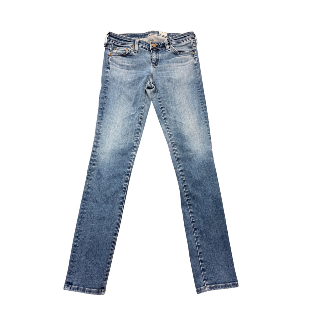 AG Adriano Goldschmied Skinny Jeans Womens 25R Blue 10 Years Harvest Stretchy